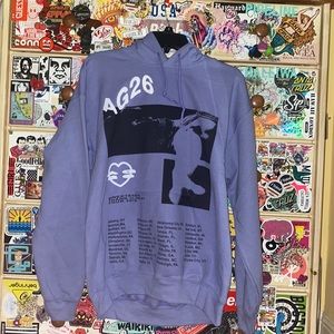 AG 26 purple hoodie AG&CO